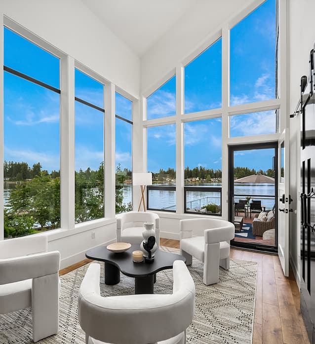 Upstaging Seattle — staged interior